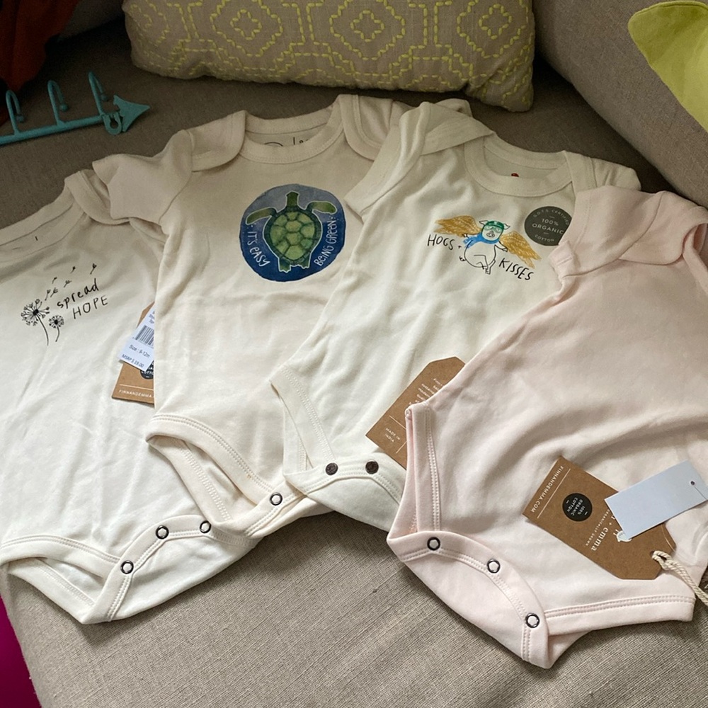 Finn + Emma onesie bundle